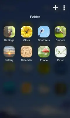 Nature GOLauncher EX Theme android App screenshot 0