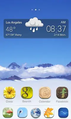 Nature GOLauncher EX Theme android App screenshot 2